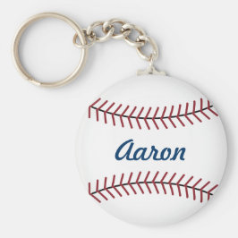 Llavero personalizado de béisbol para hombre