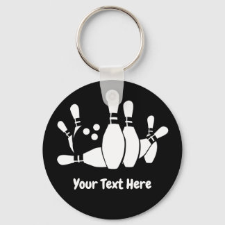 Llavero Personalizado de Bowler Ball Pins