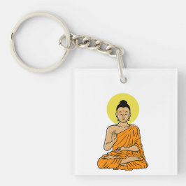 Llavero Personalizado de Buda Buddhism.net Keychain acríli