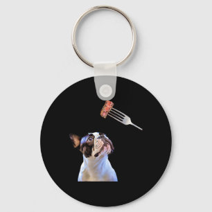 Llavero Personalizado de Bulldog francés filtra filete cen