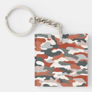 Llavero Personalizado de Camouflage de otoño