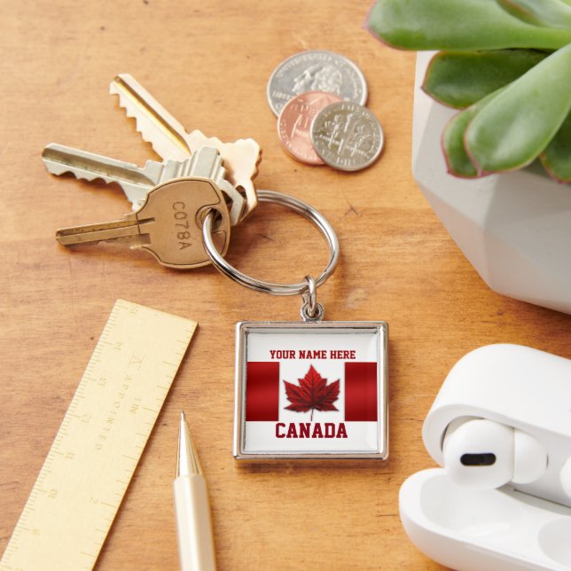 Llavero Personalizado de Canadá (Escritorio )