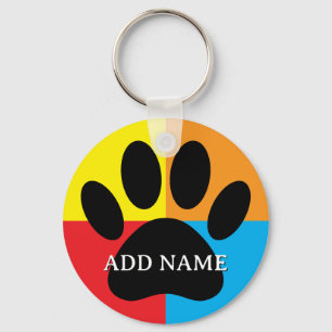 Llavero Personalizado de colores vivos para la impresión d