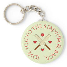 Personalizado de cricket romántico texto rojo verd