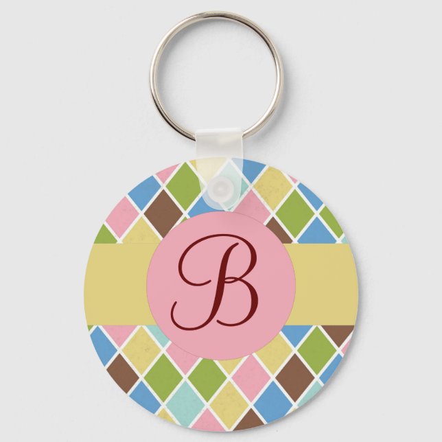 Llavero Personalizado de diamantes en bolas (Anverso)