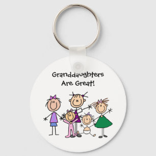 Llavero personalizado de familia de figuras de pal