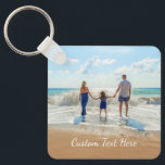 Llavero Personalizado de foto y texto de la cadena de dise<br><div class="desc">Foto y texto personalizado - Único su propio diseño - Familia personalizada / Amigos o regalo personal - Añadir su texto y foto - Redimensionar y mover elementos con la herramienta de personalización !</div>