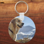 Llavero Personalizado de fotos de perros personalizado<br><div class="desc">Añada su propia foto de su perro y texto a este anillo de claves de personalizable,  personalizado para satisfacer sus necesidades...  accesorios de Ricaso - una forma perfecta de llevar a su amado miembro de la familia peluda consigo</div>