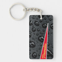 Personalizado de Fuego Rojo de las burbujas Negras