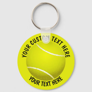 Llavero Personalizado de iconos de la bola de tenis