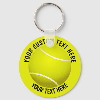 Llavero Personalizado de iconos de la bola de tenis