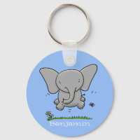 Personalizado de ilustracion de salto de elefante 