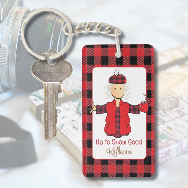 Llavero Personalizado de invierno divertida dice que se to (Subido por el creador)