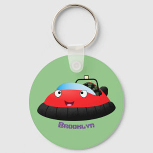 Llavero Personalizado de jornalero alegre rojo