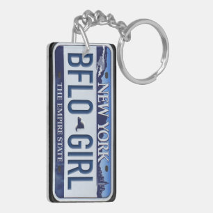 Llavero Personalizado de Keychain de la placa de la licenc