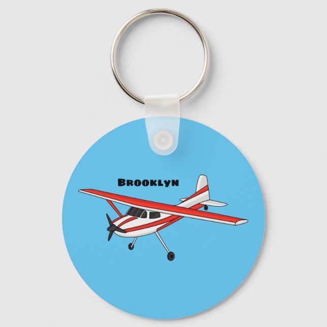 Llavero Personalizado de la aeronave de engranajes de tric (Anverso)