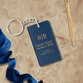 Llavero Personalizado de la cadena de claves de negocios c