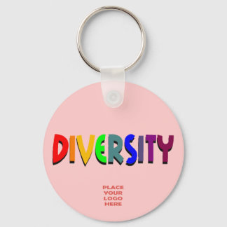 Llavero Personalizado de la diversidad de la cadena de cla