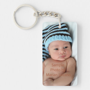 Llavero personalizado de la foto