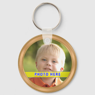 Llavero personalizado de la foto con INSTRUCCIONES
