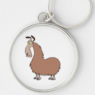 Llavero personalizado de llama tonta