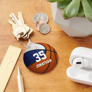 Llavero Personalizado de los niños del equipo de baloncest