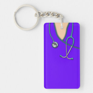 Llavero Personalizado de manchas médicas a color