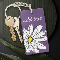 Personalizado de margarita y marrón amarilla
