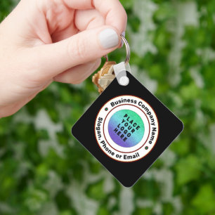 Llavero Personalizado de marketing de marca de logotipo de