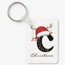 Llavero Personalizado de Navidad para Mamá o Abuel