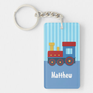 Llavero Personalizado de Niños de Tren Pequeño Ado