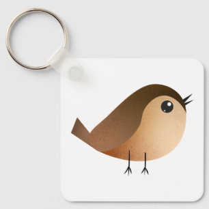 Llavero Personalizado de pájaro de Sparrow