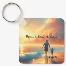 Llavero personalizado de Papá - Siempre a tu lado