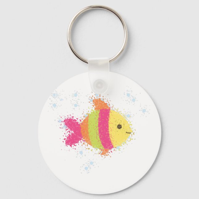 Llavero Personalizado de peces de cuta (Anverso)