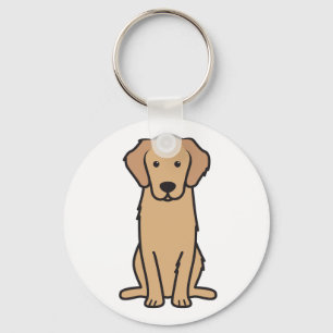 Llavero Personalizado de perro de Golden Retriever