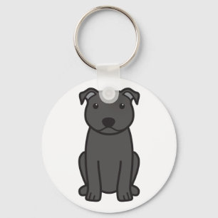 Llavero Personalizado de Perro Staffordshire Bull Terrier