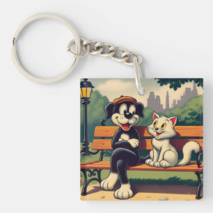 Llavero Personalizado de perros/gatos de origen animal