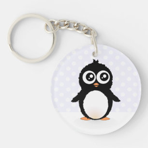 Llavero personalizado de pingüino cutto