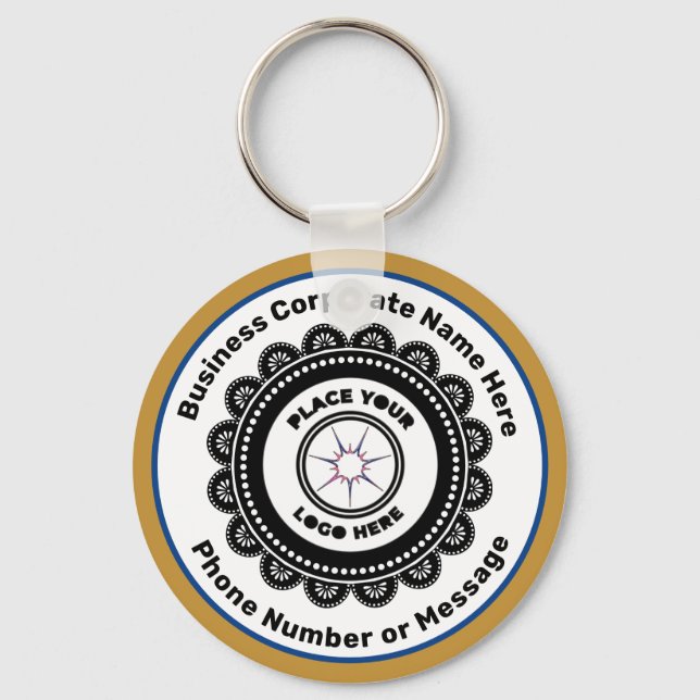 Llavero Personalizado de promoción de marca de la marca de (Anverso)