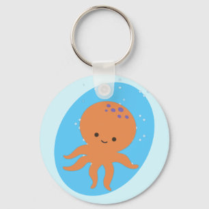 Llavero Personalizado de pulpo cutáneo