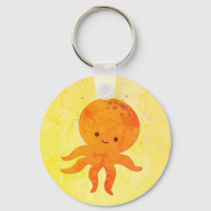 Llavero Personalizado de pulpo para bebé