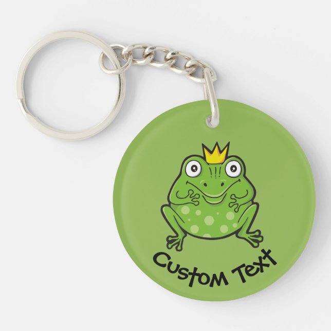 Llavero Personalizado de ranas (Frente)
