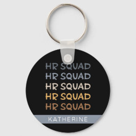 Llavero Personalizado de Recursos Humanos Squad: regalos d