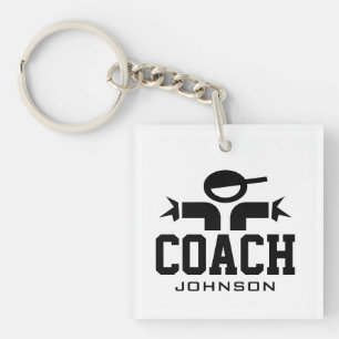 Llavero personalizado de regalo para entrenador de