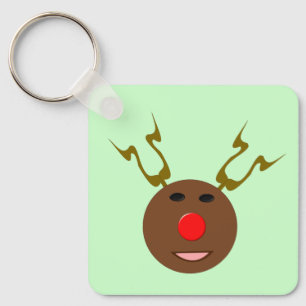 Llavero Personalizado de renos de ciberNavidades