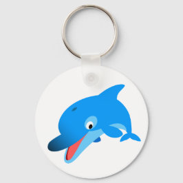 Llavero Personalizado de Salto de Cuadros Dolphin Keychain