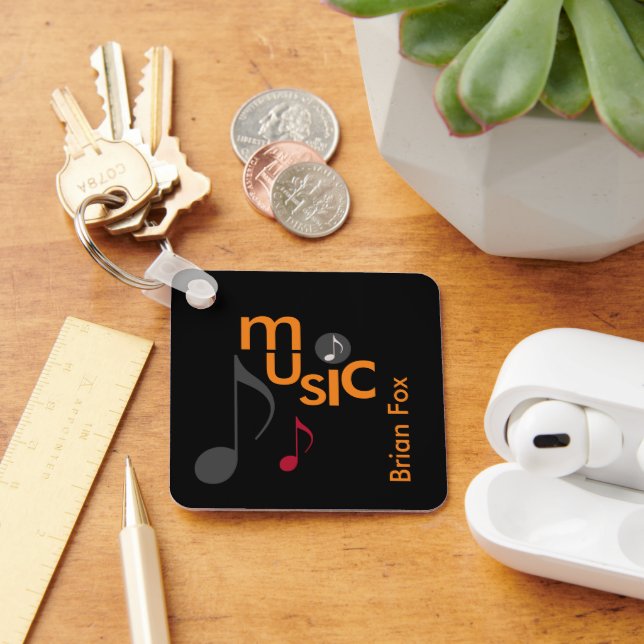 Llavero Personalizado de un músico (Escritorio )