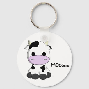 Llavero Personalizado de vaca bebé
