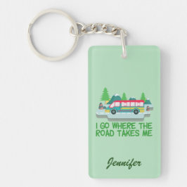 Llavero Personalizado de vacaciones de un viaje de excursi