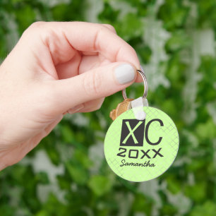 Llavero Personalizado de XC Cross Country Running